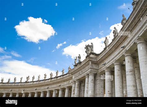 San Pietro Square, Rome, Italy Stock Photo - Alamy