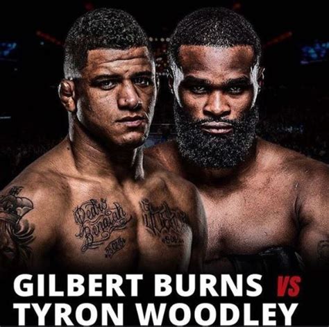 Ufc Tyron Woodley Vs Gilbert Burns El Combate Estelar De La Ufc Fight