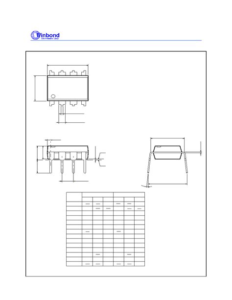 W X Datasheet Pages Winbond M Bit M Bit And M Bit