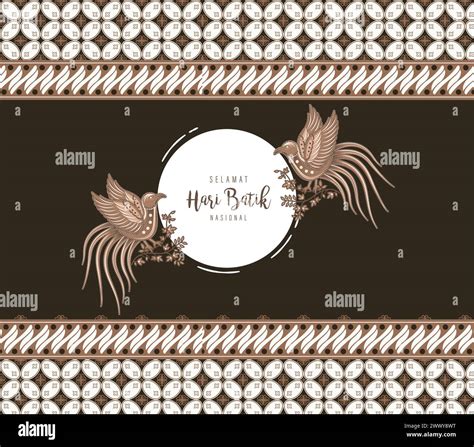 Traditional Batik Pattern from Indonesia Vector Illustration. Batik ...