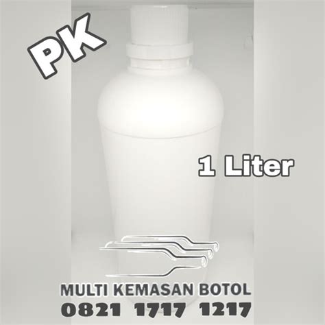 Jual Botol Plastik Hdpe Labor Liter Agro Ml Isi Botol