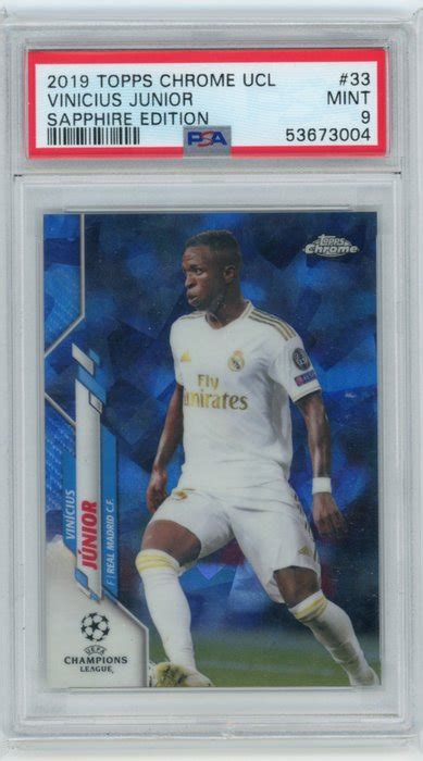 2019 TOPPS Chroime UCL Sapphire Edition Vinicius Junior Catawiki