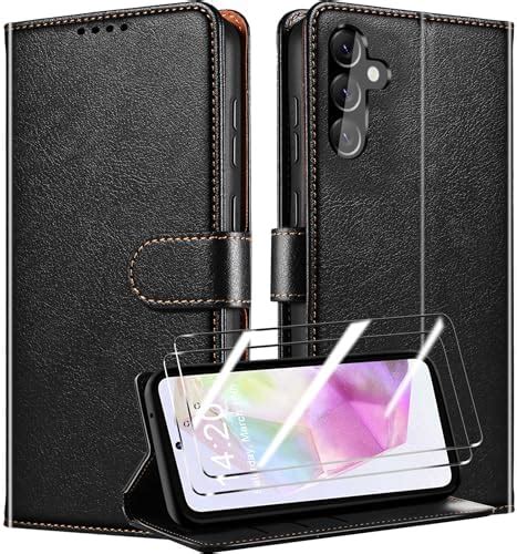 QHOHQ Tenphone Coque pour Samsung Galaxy A35 5G 2 Pièces Verre Trempé