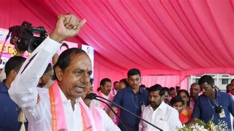 Telangana Cm Kcr To Resume Brs Poll Campaign From Oct 26 Cm Kcr