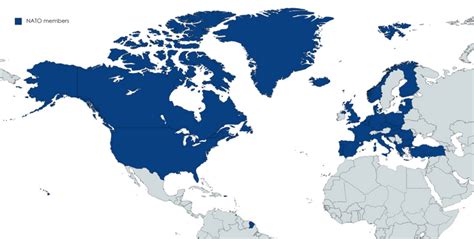 NATO member states, as of 4 April 2023 : r/Maps