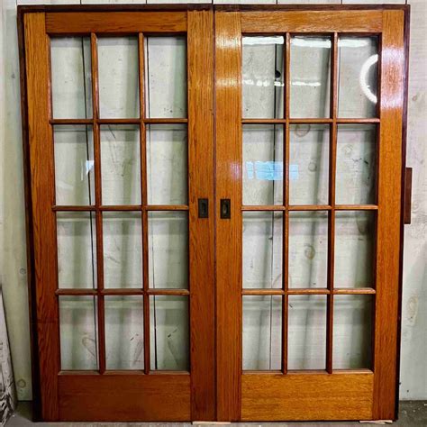 Pair of Antique French Pocket Doors - Historic House Salvage
