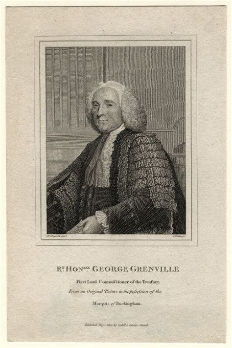 Npg D1330 George Grenville Portrait National Portrait Gallery