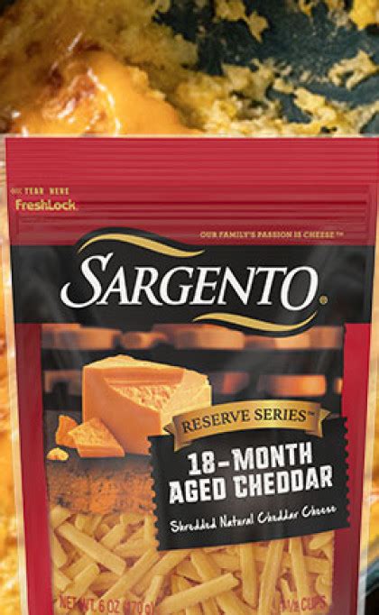 Sargento Block Sharp Cheddar Natural Cheese 8 Oz Sargento