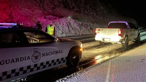 Cierre De Carreteras En Sonora Por Clima Frío Reportan Nevadas Y