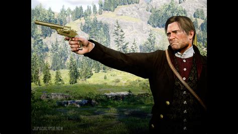 Otis Miller's Golden Revolver [4K UHD] - The best looking revolver in