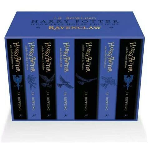 Harry Potter Serdaigle Maison Edition Livre Coffret Par J K Rowling