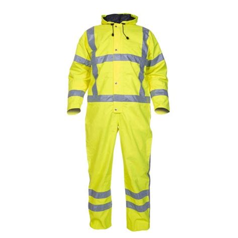 Hydrowear Range Ureterp Sns Hi Vis Waterproof Coverall Yellow