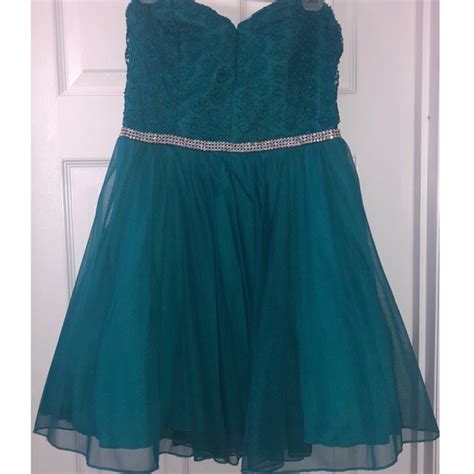 Dresses Teal Homecoming Dress Poshmark