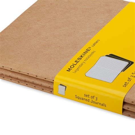 Записник Moleskine Cahier кишеньковий Клітина Беж 9788883704932