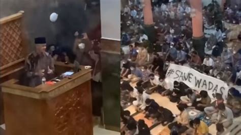 Viral Video Ganjar Pranowo Lagi Ceramah Di Masjid UGM Mahasiswa