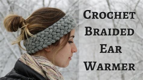 How To Crochet A Braided Headband Ear Warmer Crochet Headband