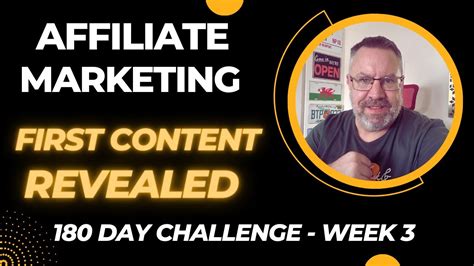 Challenge Week Per Day Affiliate Marketing Business