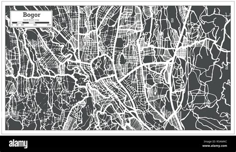 Bogor map Stock Vector Images - Alamy