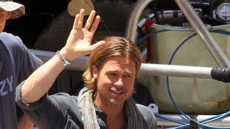 Photo Brad Pitt Sur Le Tournage Du Film World War Z à Malte Purepeople