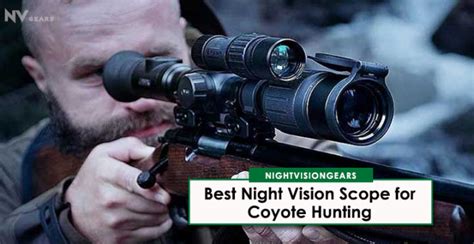 Best Night Vision Scopes For Coyote Hunting In 2021 Updated Review