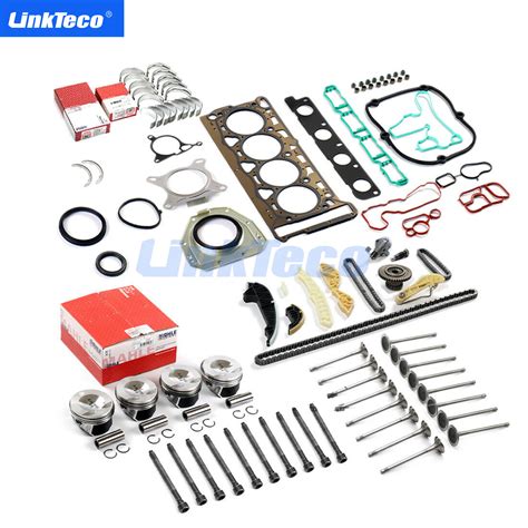 Mm Engine Rebuild Pistons Gasket Bearing Overhaul Kit For Tfsi