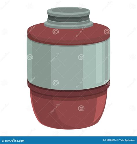 Food Waste Disposer Recycling Icon Cartoon Vector Bottle Trash Stock