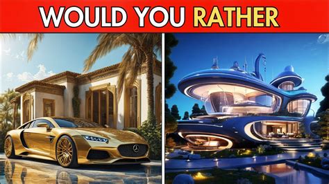 Would You Rather Futuristic Luxury Life Edition💎 Youtube