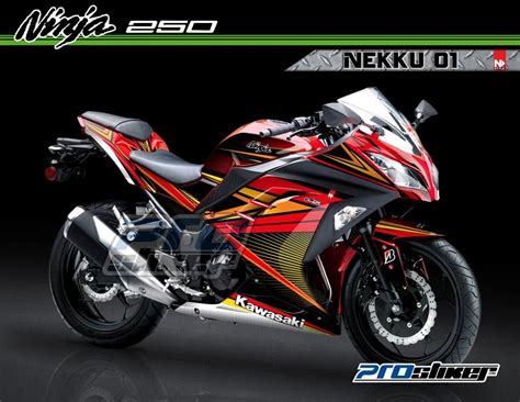 Modifikasi Motor Ninja Merah