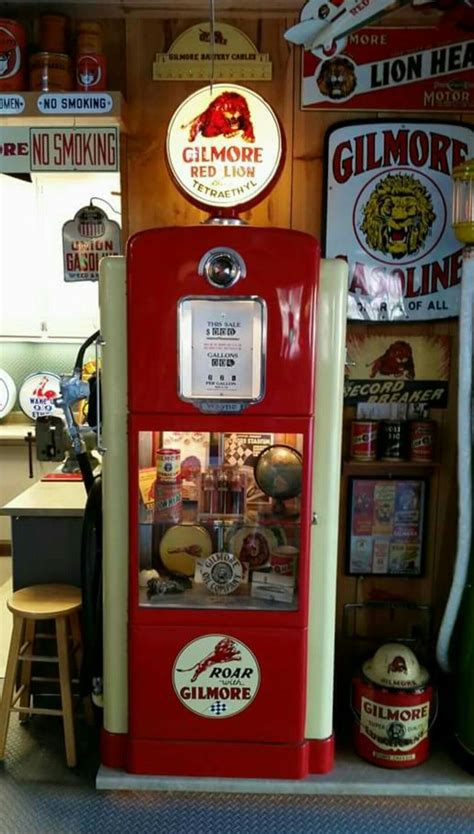 Restored Original Wayne Display Gas Pump Gilmore Gasoline Old Gas