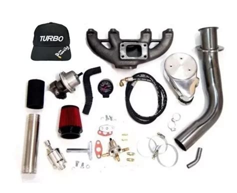 Kit Turbo Mono P Vw Gol Ap Carburado Sem Turbina Brinde