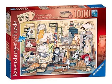 Puzzle Gatos Locos 1000 Piezas MercadoLibre