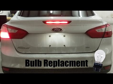 How To Replace A Brake Light On Ford Focus Americanwarmoms Org