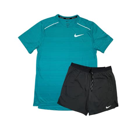 Nike 10 Miler And Flex Stride Shorts Set Dusty Cactusblack Active