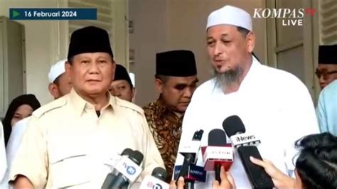 Prabowo Ziarah Ke Makam Habib Ali Kwitang Minta Doa Restu Pekerjaan Ke