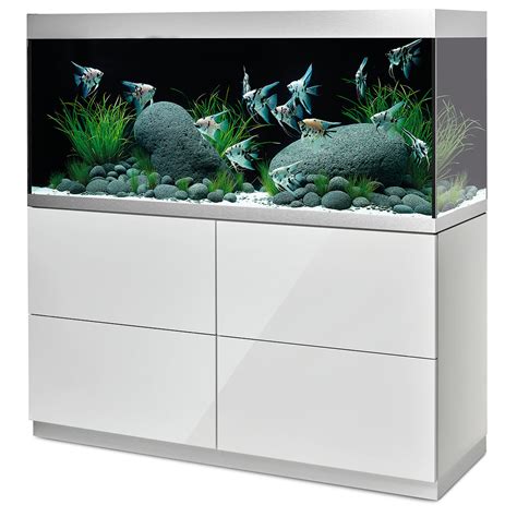 Oase Highline Optiwhite Set Aus Aquarium Und Unterschrank