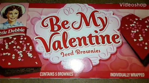 Little Debbie Valentine S Day Brownies Food Review New Youtube