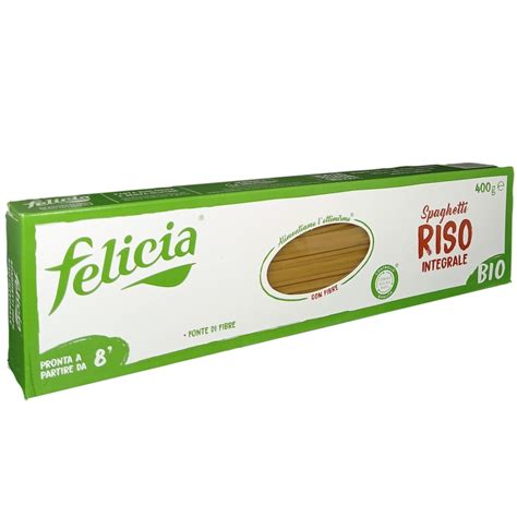 Felicia Spaghetti Riso Integrale Bio 340 Gr