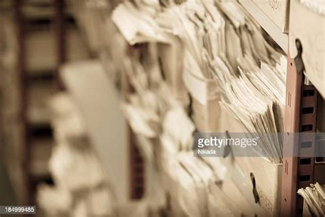 Files In A Archive High Res Stock Photo Getty Images