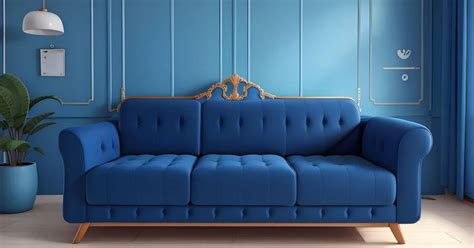 Blue Velvet Couch Elevate Your Home Decor with Luxurious