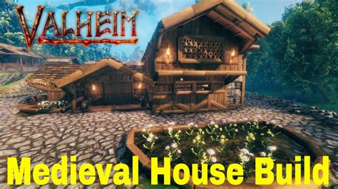 Valheim Medieval House Build Youtube