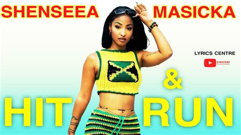 Shenseea Ft Masickahit Andrun Lyrics Video Youtube