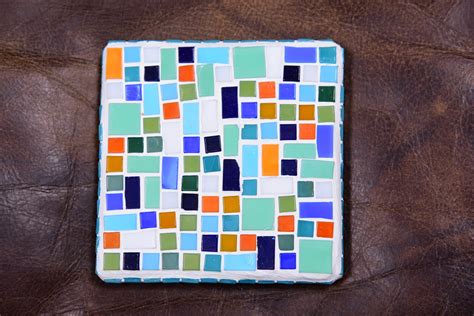 DIY Mosaic COASTERS Kit Etsy