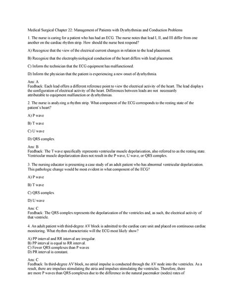 Med Surg Chapter 22 Practice Questions And Answers For The Exam