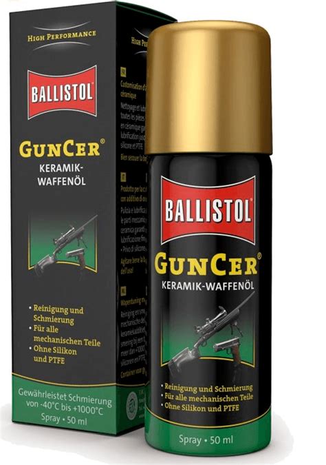 Ballistol Guncer Keramik Waffenöl 50ml Waffenöl Steinadler