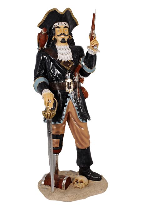 Pirate Captain Morgan Life Size Statue - Walmart.com