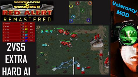 Command Conquer Red Alert Remastered Skirmish Vs Extra Hard Ai