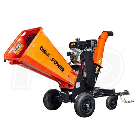 DK2 6 14HP Kinetic Cyclonic Tow Behind Chipper Shredder W Kohler