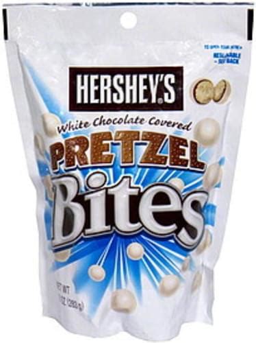 Hersheys White Chocolate Covered Pretzel Bites 10 Oz Nutrition Information Innit