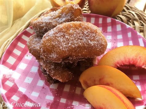 Frittelle Di Pesche Noci Cucina Facile E Veloce