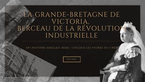 EPI Révolution industrielle et Grande Bretagne